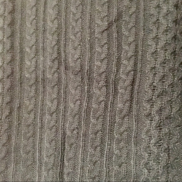 NEW 14/16 sweater  dress - black cableknit - Picture 5 of 6